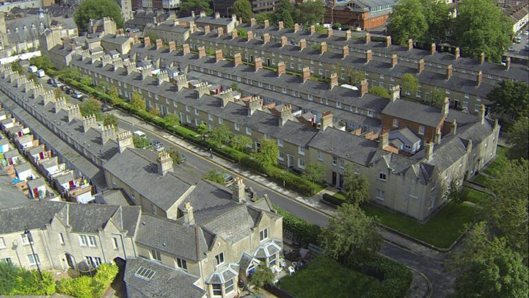 The GWR railway village -photo credit Martin Parry