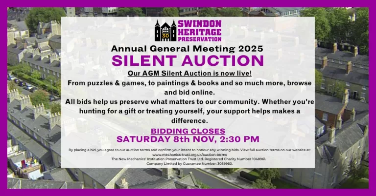 Our AGM Silent Auction is now live! From puzzles & games, to paintings & books and so much more, browse and bid online. All bids help us preserve what matters to our community. Whether you're hunting for a gift or treating yourself, your support helps makes a difference.