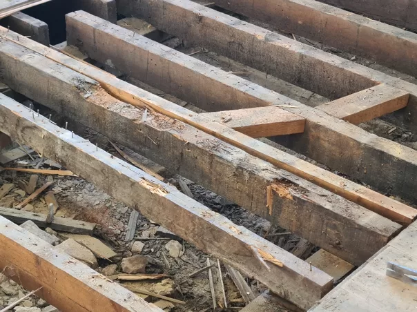 Joists in the Cricketers